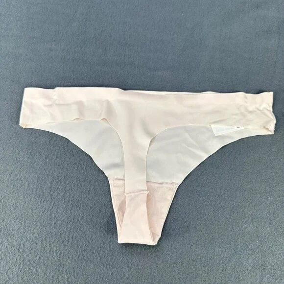 Dkny Womens Size Medium Panty Thong Seamless Light Pink New Without Tags - Picture 2 of 9